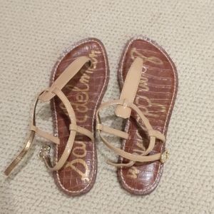 Sam Edelman Gigi Sandals 6.5M almond